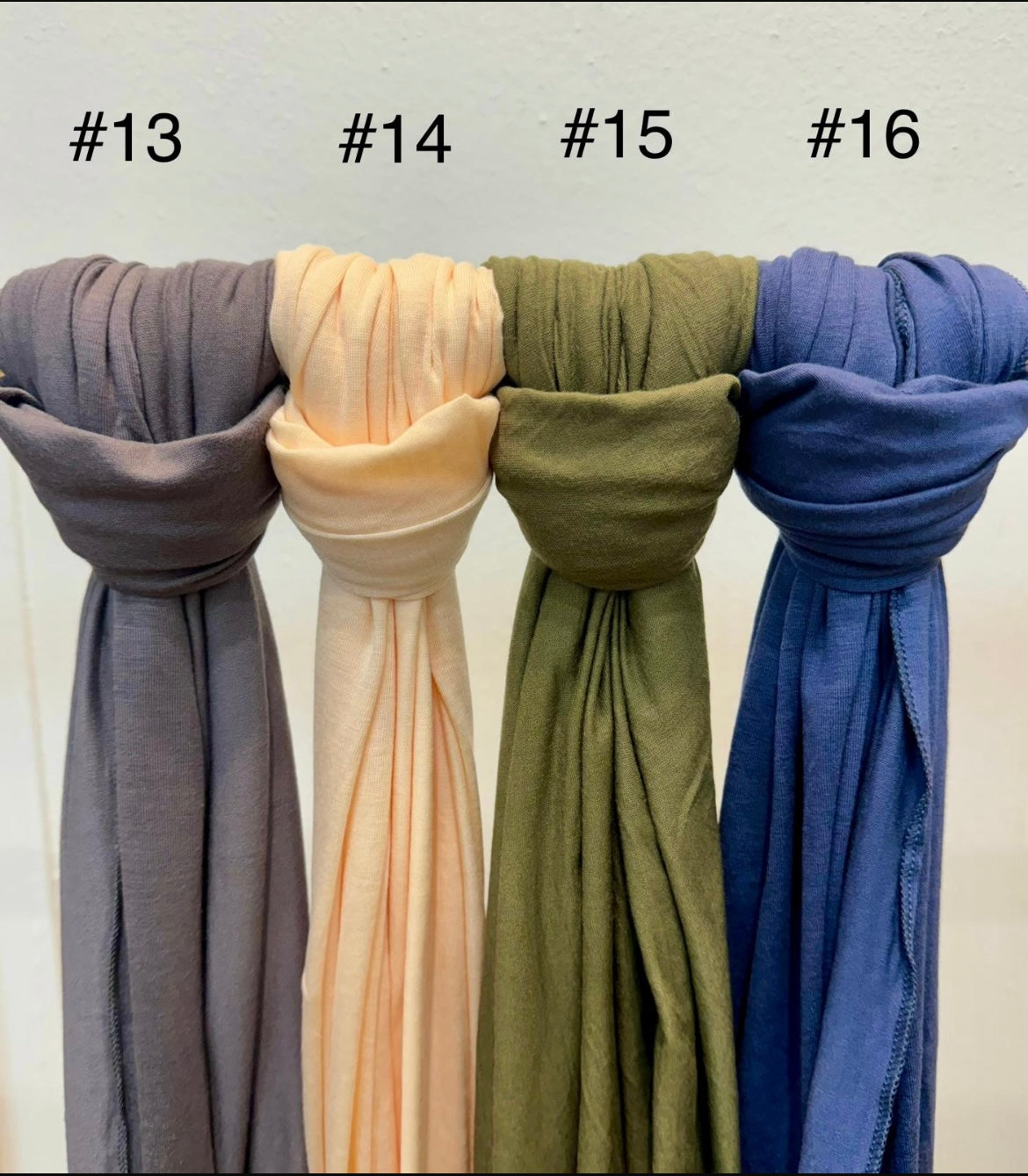 Jersey Cotton Hijabs-Primium Quality| WIDTH:55CM LENGTH:175CM (approx)