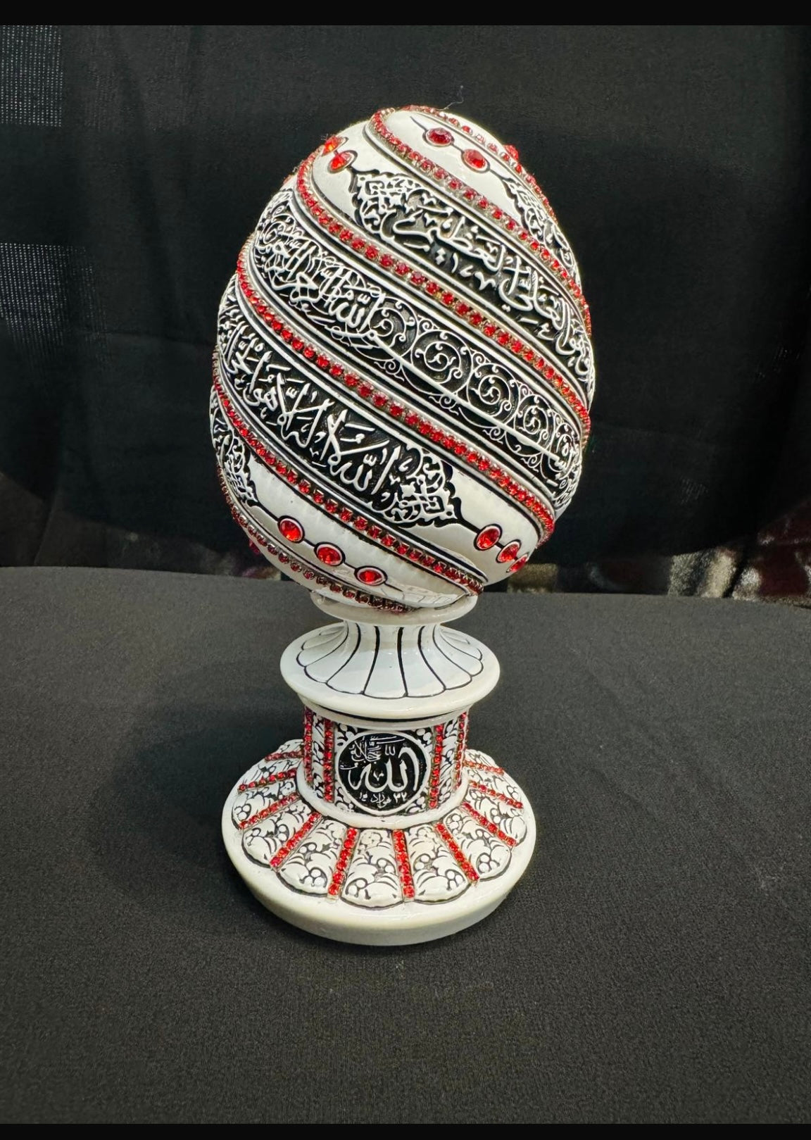 AYATUL KURSI IN EGG SHAPE FOR DESK TOP