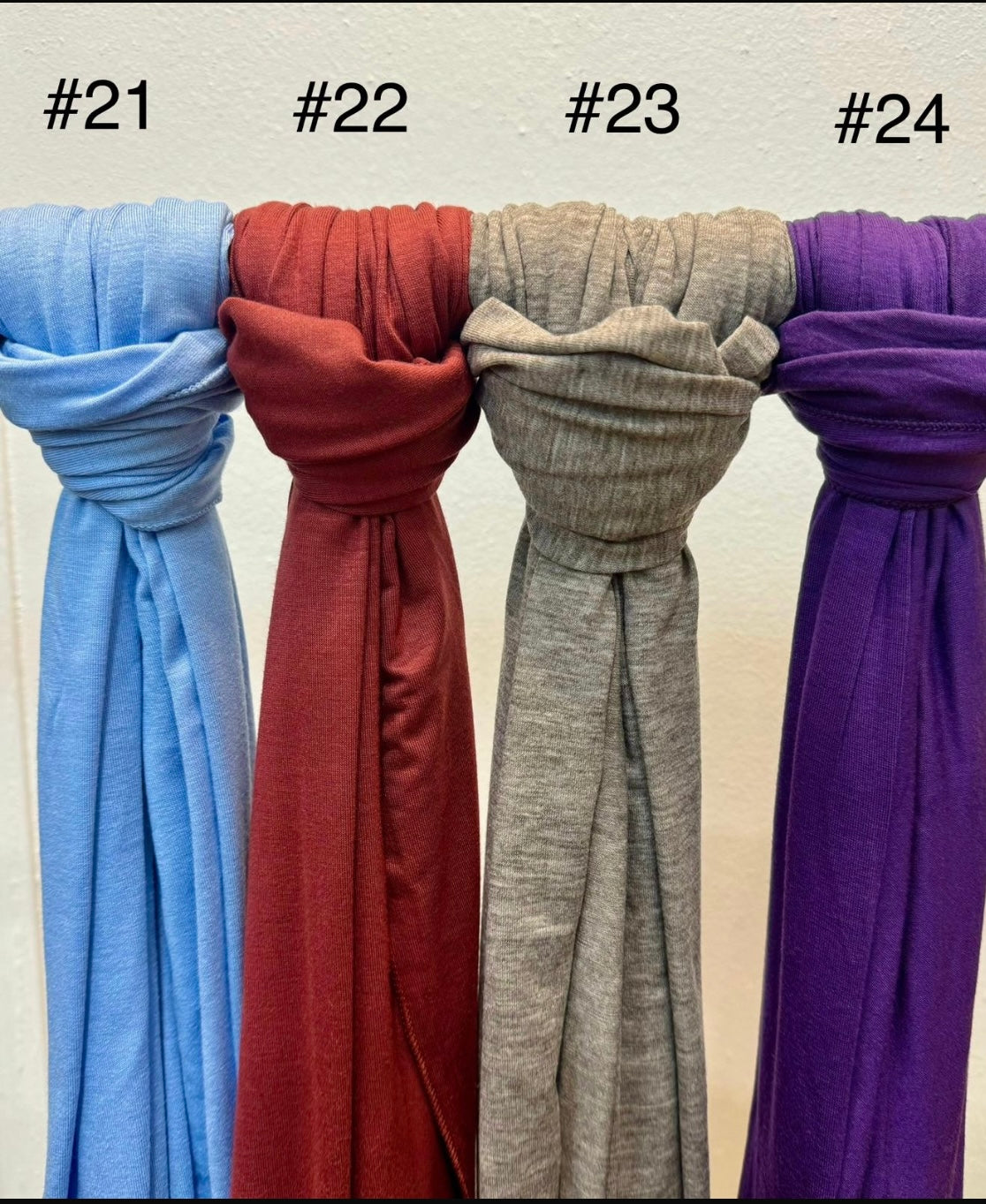 Jersey Cotton Hijabs-Primium Quality| WIDTH:55CM LENGTH:175CM (approx)