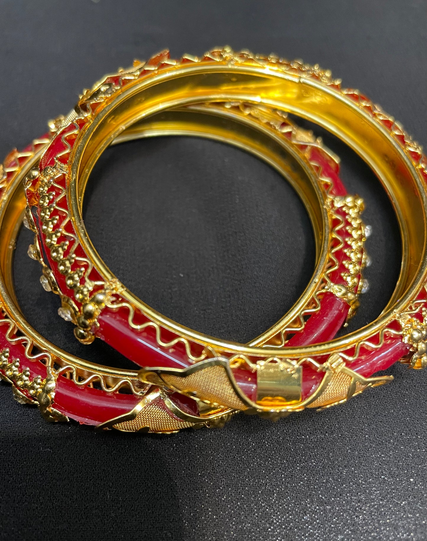 24K GOLD PLATED BANGLES