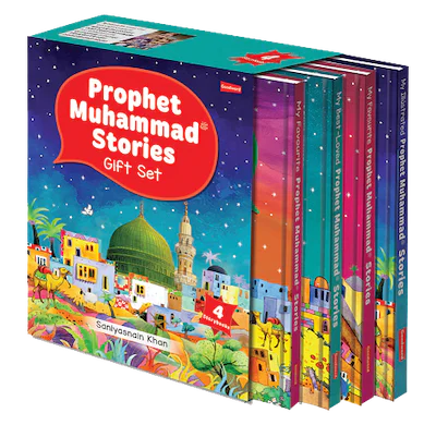 PROPHET MUHAMMAD STORIES GIFT SET-FOUR HARDBOUND BOOKS IN A SLIPCASE