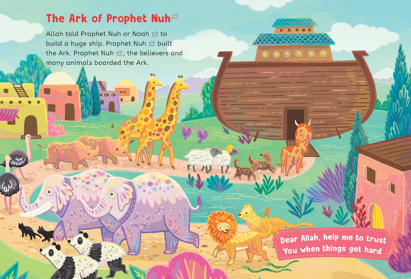 FIVE MINUTE QURAN STORIES-BOARD BOOK