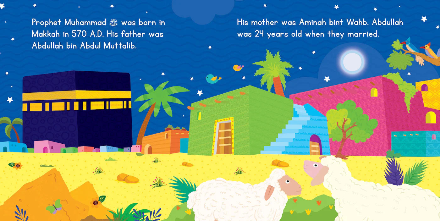 THE BIRTH OF PROPHET MUHAMMAD BOARD BOOK