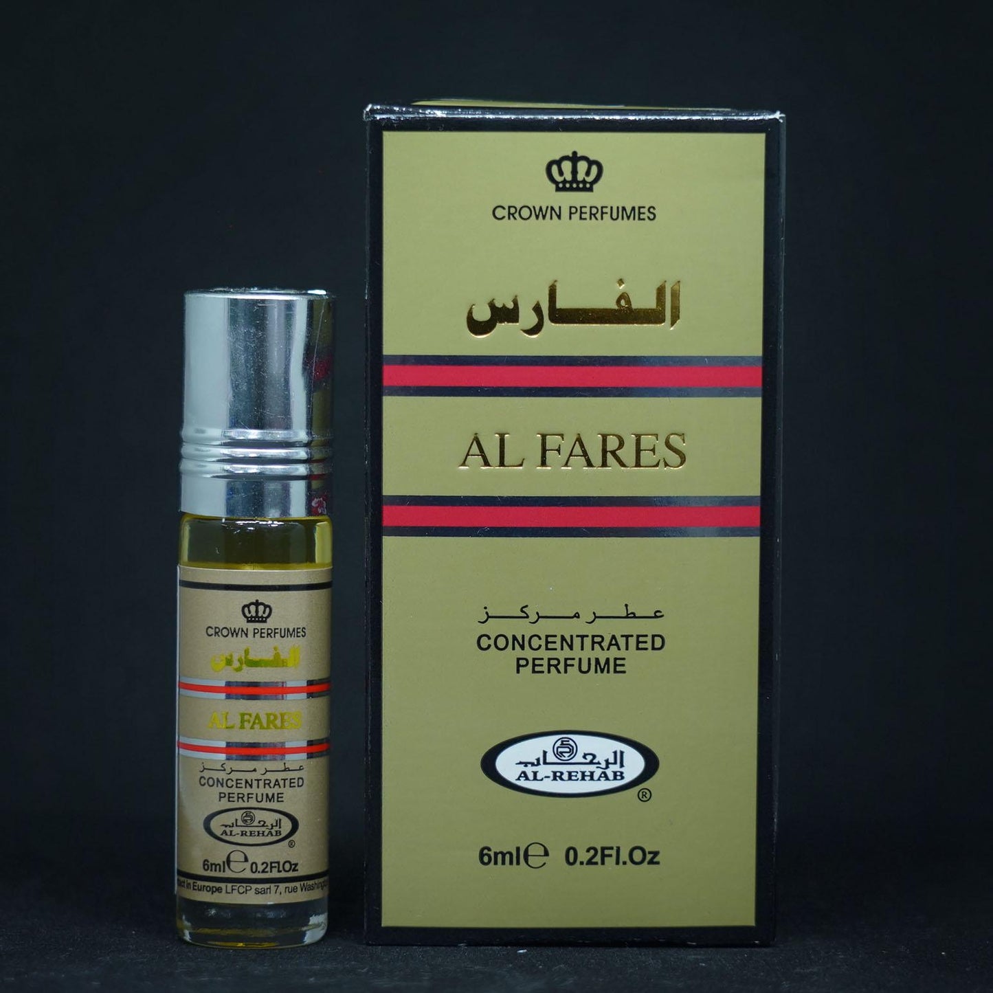 AL FARES CONCENTRATED PERFUME AL-REHAB ALCOHOL FREE