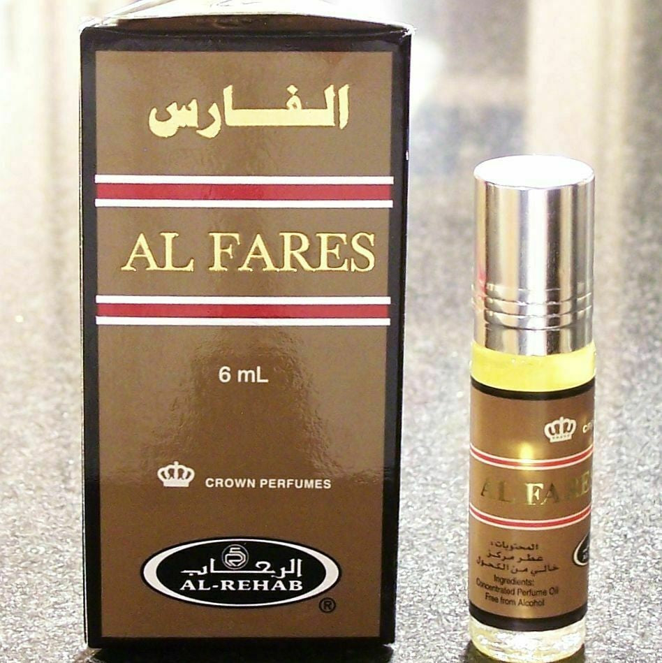 AL FARES CONCENTRATED PERFUME AL-REHAB ALCOHOL FREE