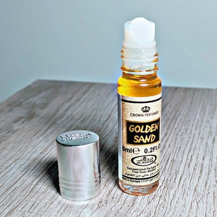 GOLDEN SAND CONCENTRATED PERFUME AL-REHAB ALCOHOL FREE