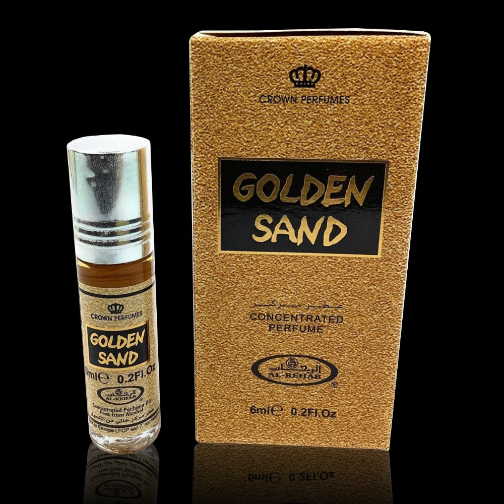 GOLDEN SAND CONCENTRATED PERFUME AL-REHAB ALCOHOL FREE