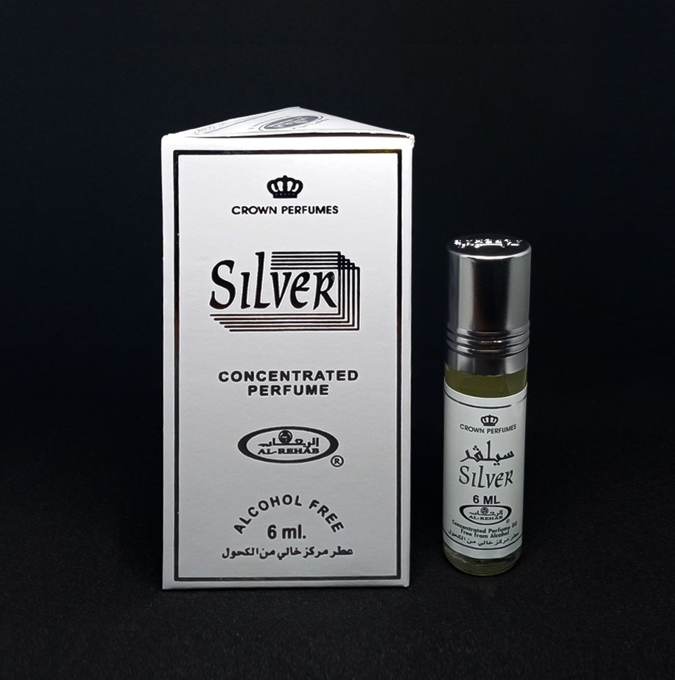 SILVER CONCENTRATED PERFUME AL-REHAB ALCOHOL FREE