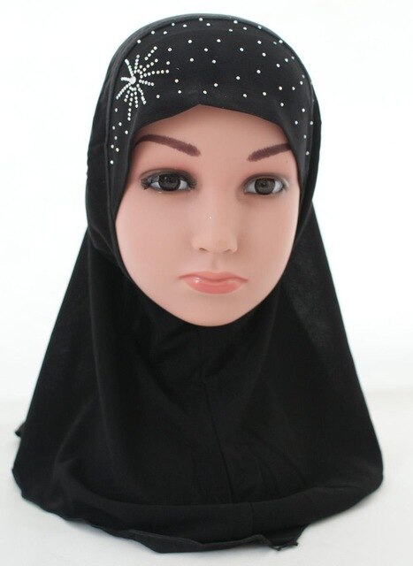 KIDS INSTANT HIJABS IN RHINESTONES