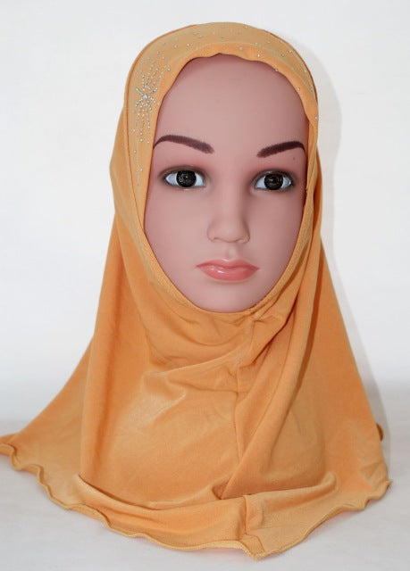 KIDS INSTANT HIJABS IN RHINESTONES